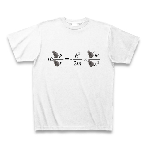 シュレーディンガーの猫Tシャツ
